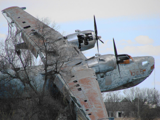 Illustration for article titled Fighter Planes That Became Battle-Scarred War Monuments